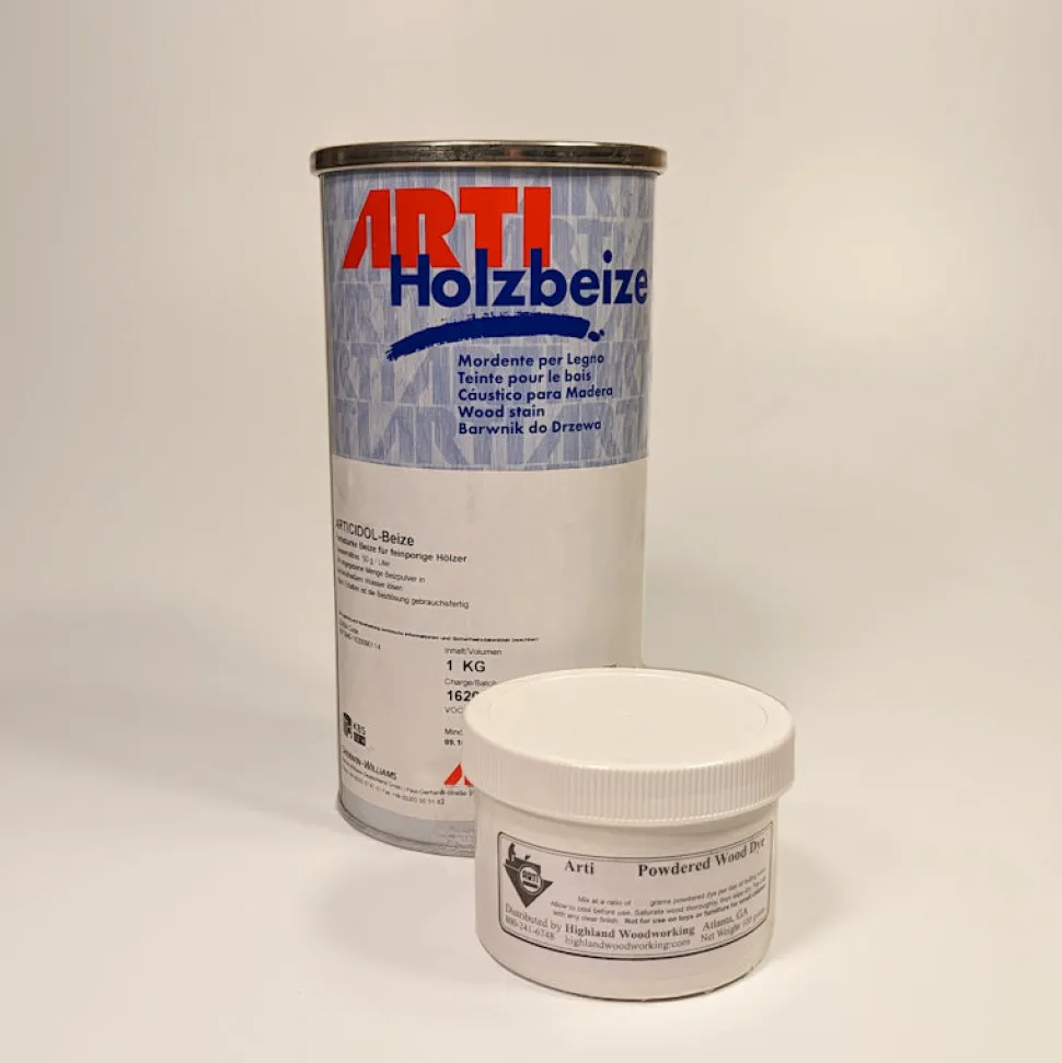 Arti Artiporin Water-Soluble Dyes for open-pored woods