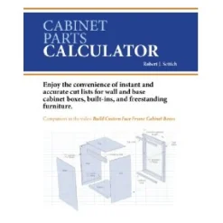 Cabinet Parts Calculator DVD ROM