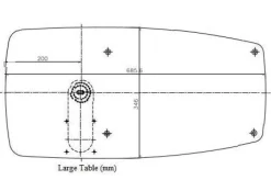 Large Table Upgrade for the Pegas 21 inch Scroll Saw