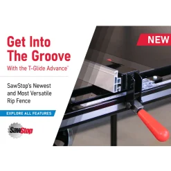 SawStop T-Glide Advance Rip Fence Upgrade